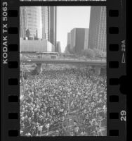 Heart of City 5k run in Los Angeles, Calif., 1986