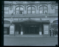 Majestic Theatre facade, Los Angeles, circa 1920