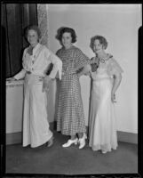 Jonnie Jean Harris, Barbara Allen, and Jean Getzman, members of the ...