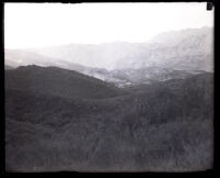 Scenic view of Decker Canyon, Los Angeles County, circa 1920
