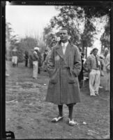 Professional golfer Charlie Guest on a course, 1924-1938