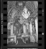 Lobby of the Los Angeles Theatre, 1987