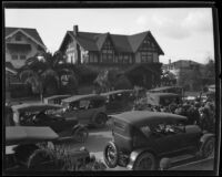 Home of murder victim Jacob Denton, Los Angeles, 1920-1921