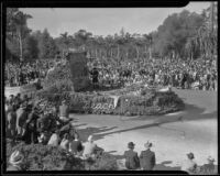 "Sirens" float in the Tournament of Roses Parade, Pasadena, 1935