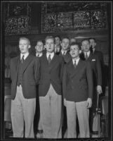 University of Redlands choir performs, Redlands, 1936