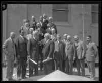 Chamber of Commerce and Board of Directors, Los Angeles, 1925