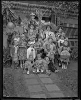 Children at a Halloween Party, Los Angeles, 1935