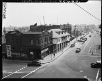 Street scene of Old Chinatown, Los Angeles (Calif.)