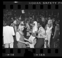 Dancers at Disco 9000 in West Hollywood, Calif., 1976