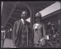 Diplomat Robert Woods Bliss and his wife Mildred Bliss, Los Angeles, 1926