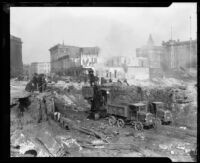 Construction of City Hall, Los Angeles, ca. 1927