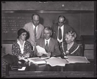 California Board of Education members, Los Angeles County, 1920s