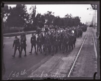 California National Guard 160th Infantry, Los Angeles County, 1920s
