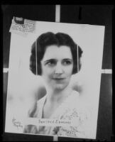 Play critic Beatrice Edmonds, Stanford, 1936