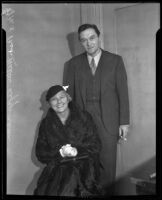 Mr. and Mrs. Walter Lippmann, Los Angeles, 1936