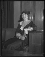 Rose Adler testifies, Los Angeles, 1934