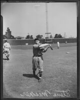 Steve Mesner of the Los Angeles Angels minor league team, Los Angeles, ca. 1936