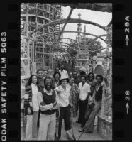 John Outterbridge and the staff of the Watts Towers Arts Center