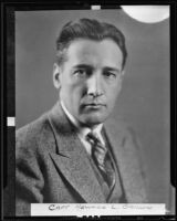 Howard L. Barlow, L.A.P.D acting Deputy Chief Of Police, Los Angeles, 1935