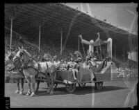 Queen Califia at Los Angeles County Fair, Pomona, 1936