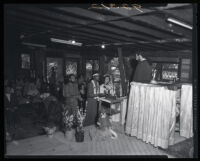 Fountain of the World members Brother Alvin and Sister Barbara married by Krishna Venta on the sect's Holy Day, 1955