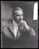 George Steckel portrait of L. Frank Baum, author of "The Wizard of Oz" (copy print), United States, circa 1911