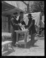 "Call of the Battalion," Odometer scene, at the Pioneer Day Festival in Centinela Park, Inglewood, 1935