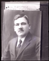 Plutarco Elias Calles, president of Mexico, Los Angeles, circa 1920