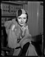 Actress Betty Boyd probably at the time she divorced Charles Henry Over, Jr., Los Angeles, 1934