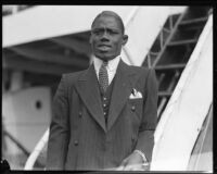 Cuban boxer Kid Chocolate, circa 1930-1938