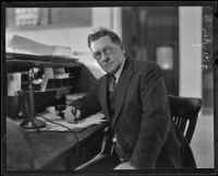 Charles F. Hayden, an editor for the Los Angeles Times, [1915?]