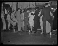 Bar patrons following the repeal of Prohibition, Los Angeles, circa 1933