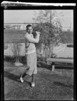 Joe Turnesa on a golf course, 1924-2933