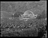 Easter morning at the Hollywood Bowl, Los Angeles, 1936