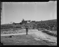 Exterior of Shea's Castle, Mojave Desert, 1935