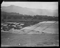 Failed Sheffield Dam after the earthquake, Santa Barbara, 1925