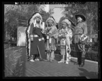 Members of California Indian Rights Inc. gather in Los Angeles, Calif. in 1941