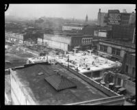 Construction of City Hall, Los Angeles, ca. 1927