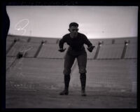 John Clifford Argue during the Olympic trials at the Memorial Coliseum, Los Angeles, circa 1924