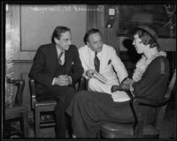 Dr. Cecil E. Reynolds and Dr. Samuel Marcus interview Gladys Carter, Los Angeles, 1935