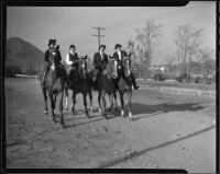 California Women of the Golden West on horseback, Los Angeles, 1935