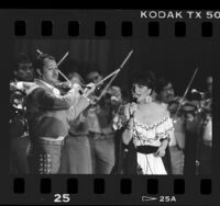 Linda Ronstadt performing at International Festival of Mariachis, Calif., 1986