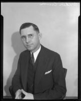 Municipal Court Judge Arthur Crum, Los Angeles, 1934 — Calisphere