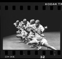 Production of "Asinamali" at Mark Taper Forum, 1986