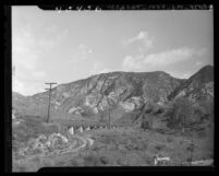 Waterline near the northern boundary off Foothill Blvd in Los Angeles, Calif., 1947