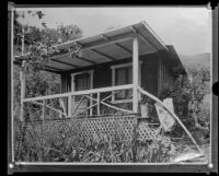 Beverly Glen summer cottage where J. Belton Kennedy was murdered (copy), Los Angeles, ca. 1921