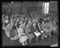 Japanese American women at California Young Buddhists' League