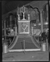 Sacramento display at the National Orange Show, San Bernardino, 1931