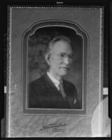 Studio portrait of publisher Robert Skelton [copy photograph], Los Angeles, circa 1923-1935