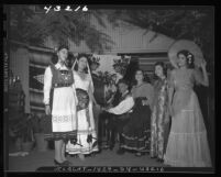 International Day celebration at International Institute in Los Angeles, Calif., 1946